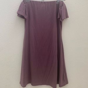 Lulus off the shoulder dress